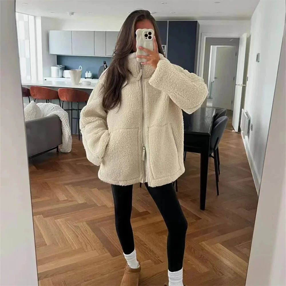 Raverya - TeddyFleece Cozy Coat