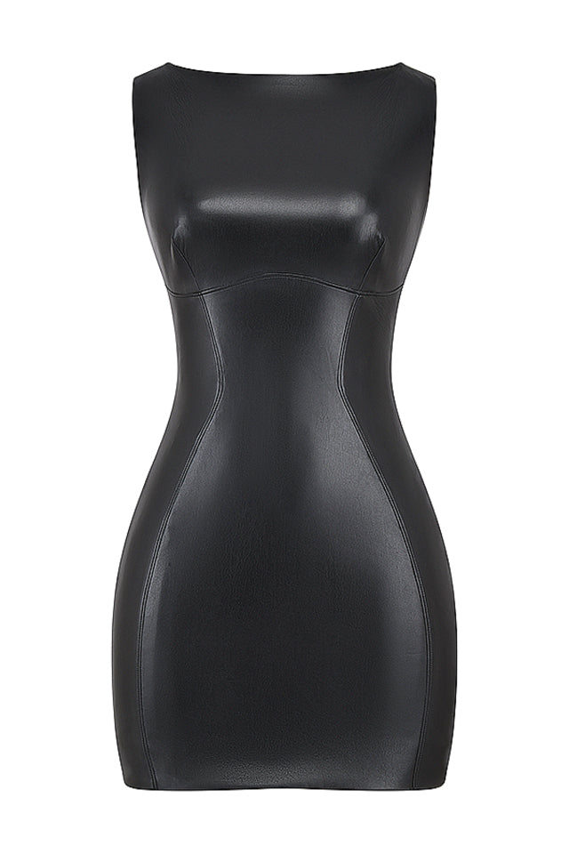 Raverya - Luxe Zwarte Jurk