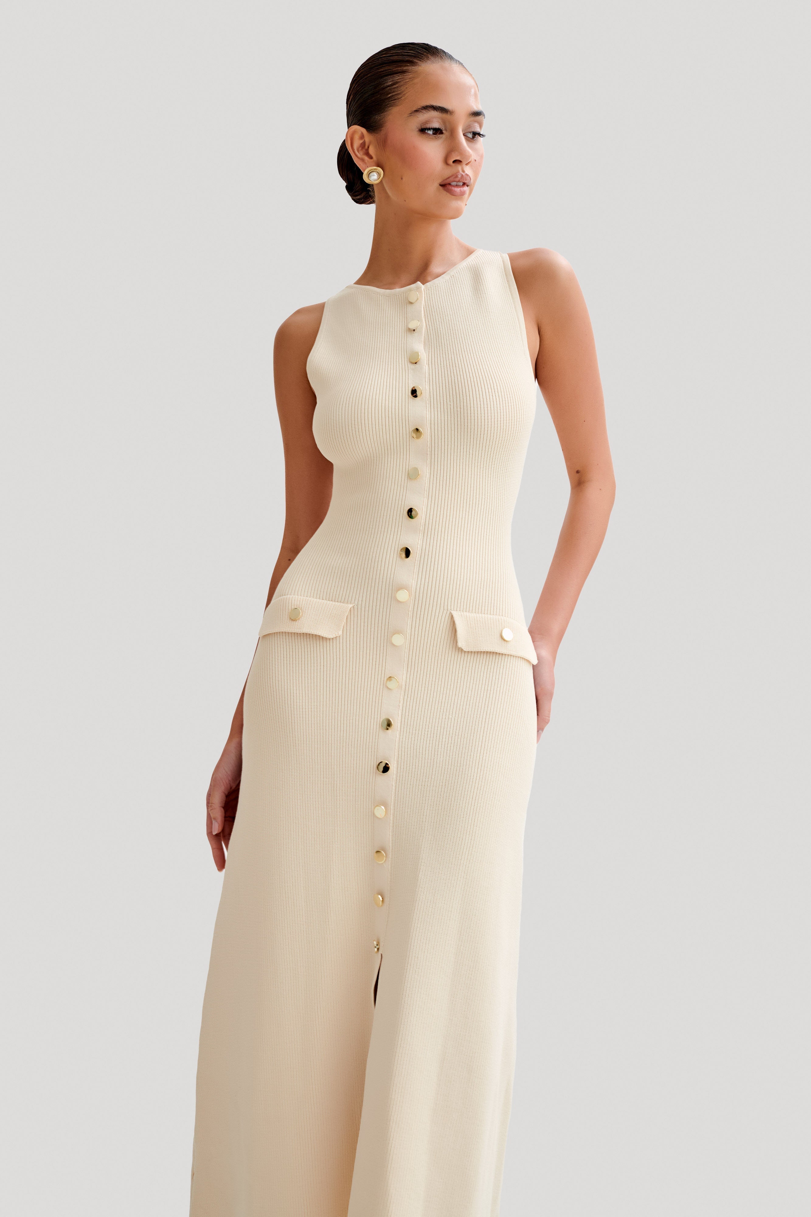 Raverya- Mouwloze Maxi Jurk