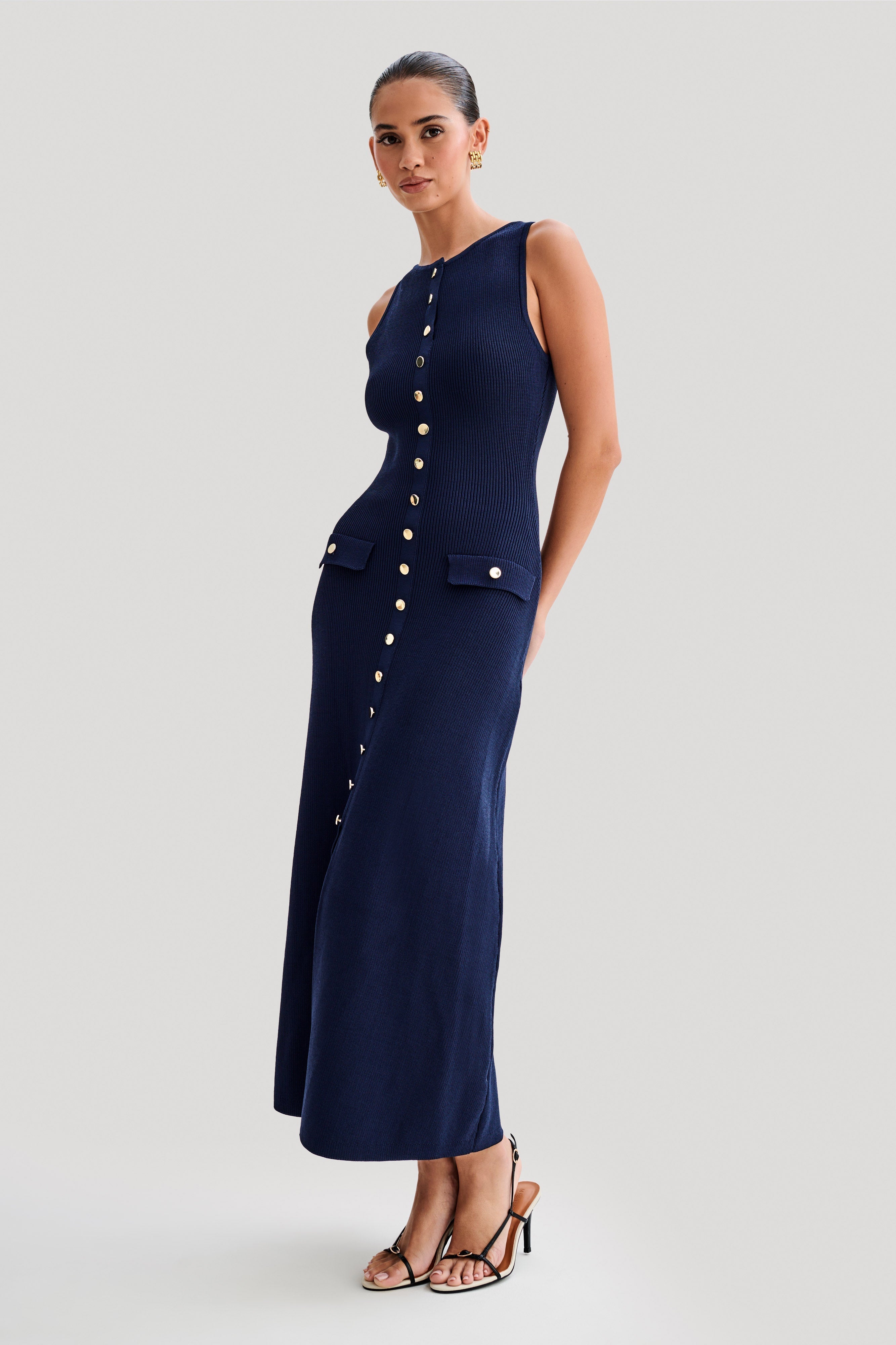 Raverya- Mouwloze Maxi Jurk