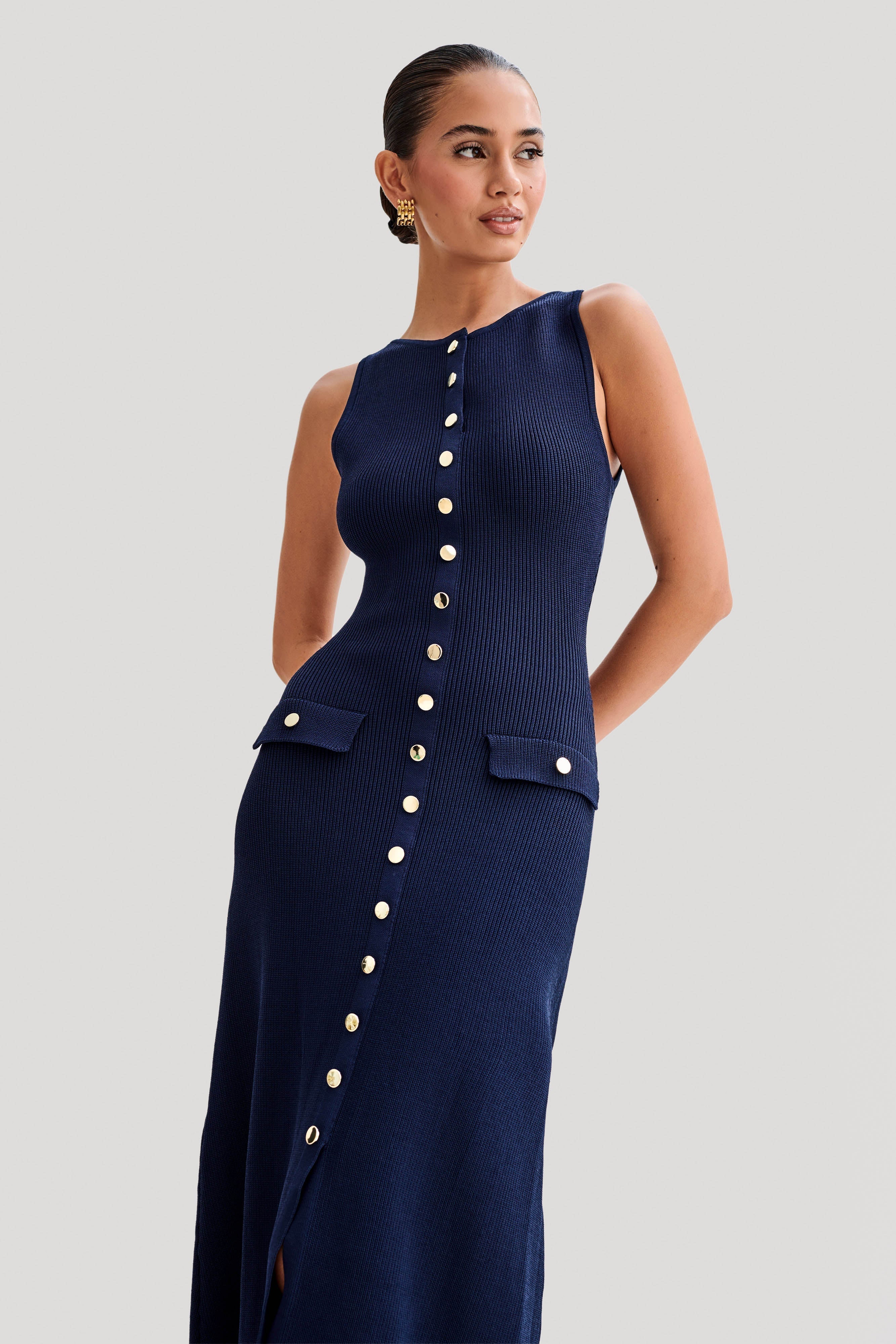 Raverya- Mouwloze Maxi Jurk