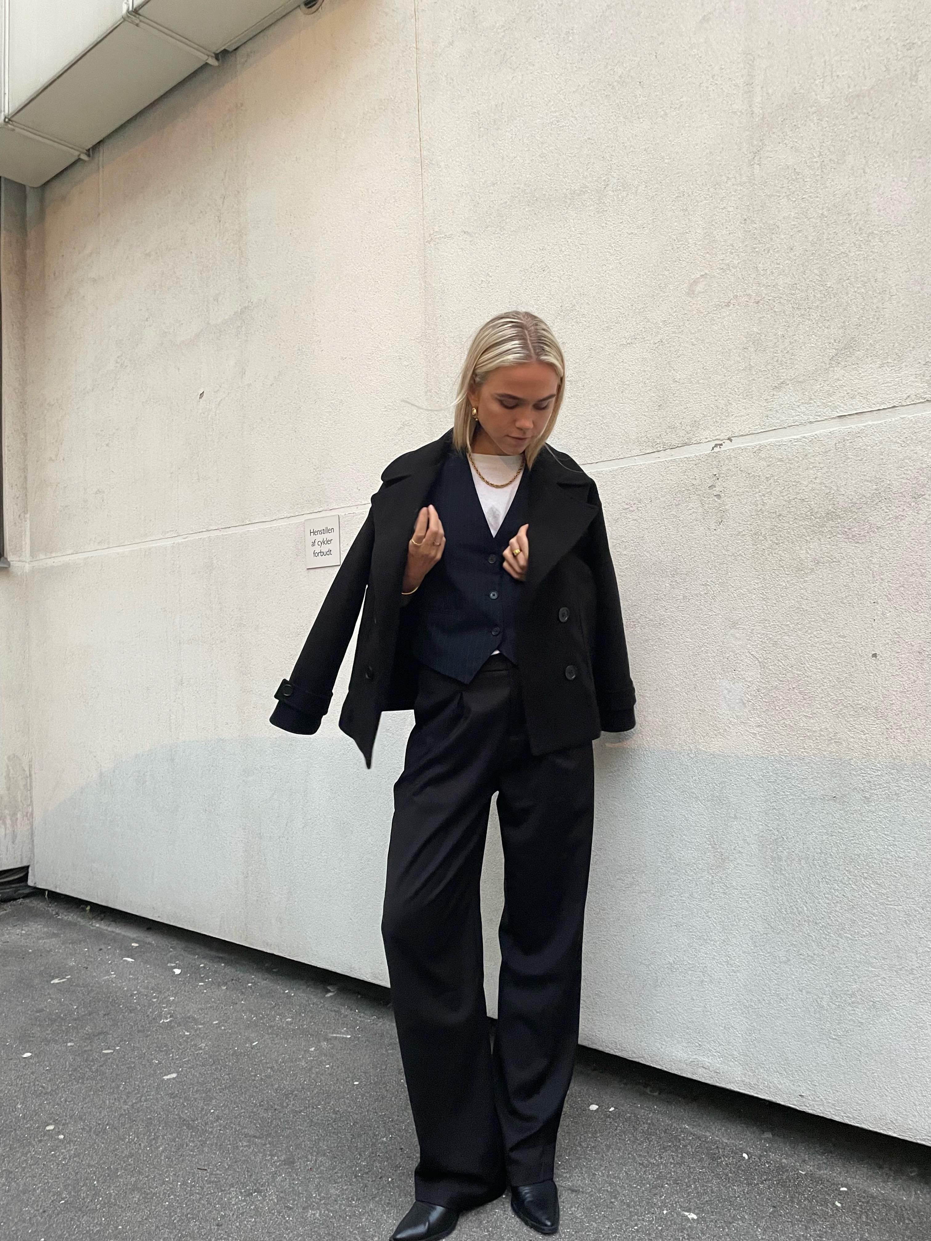 Raverya – Klassieke Dubbelknoop Peacoat