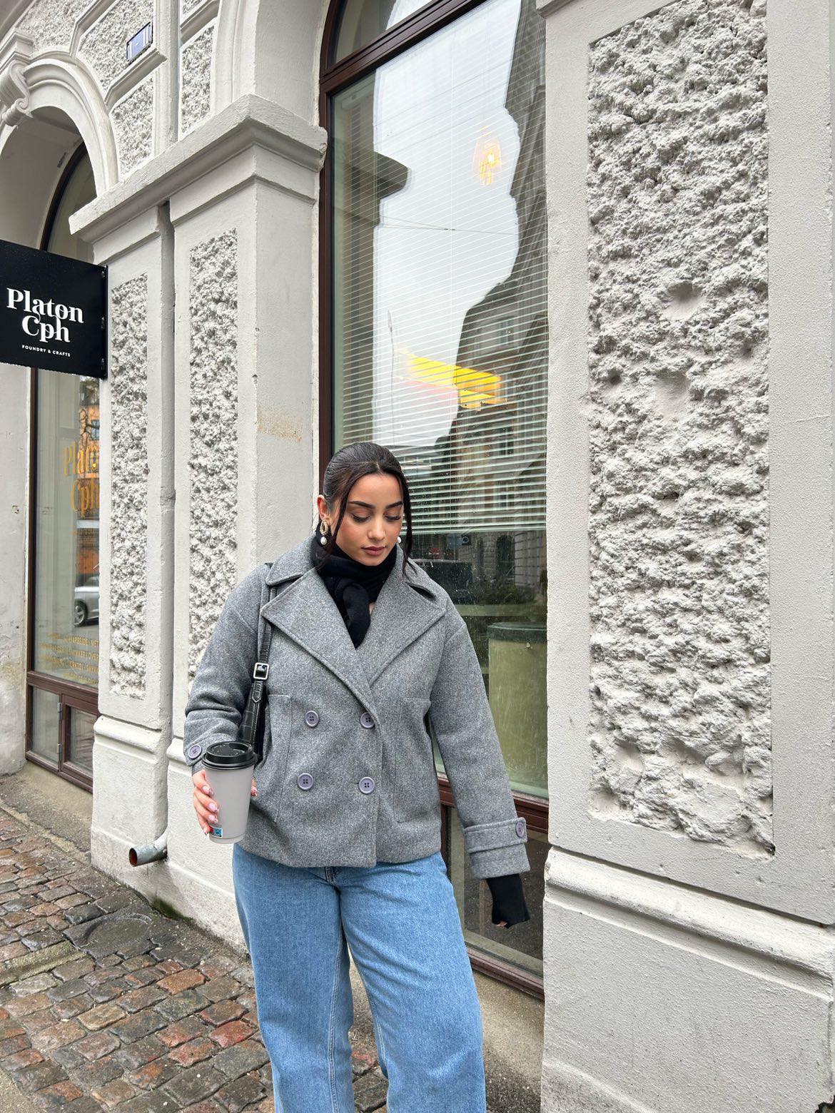 Raverya – Klassieke Dubbelknoop Peacoat