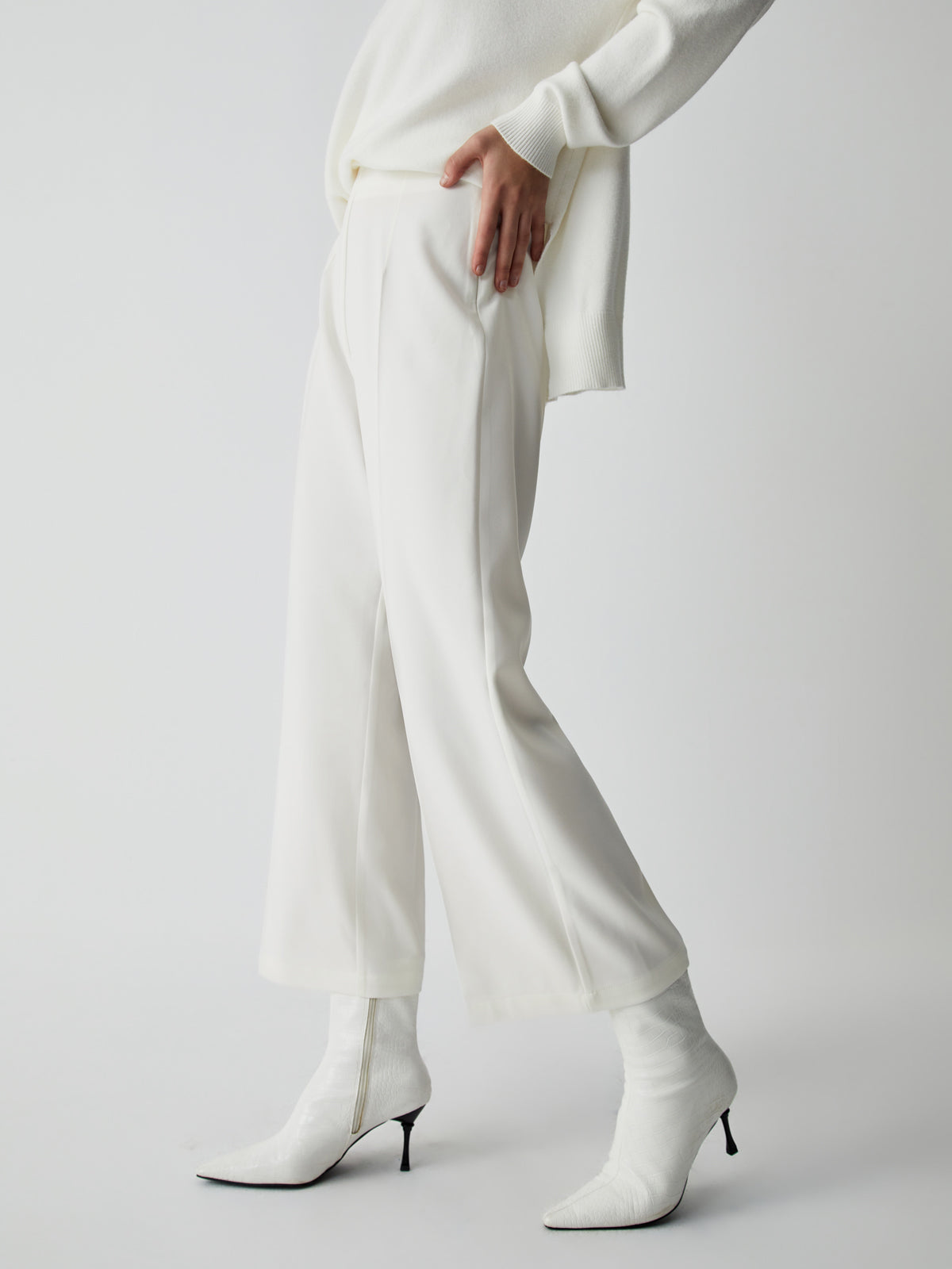 Elegante Wide Leg Culotte Broek