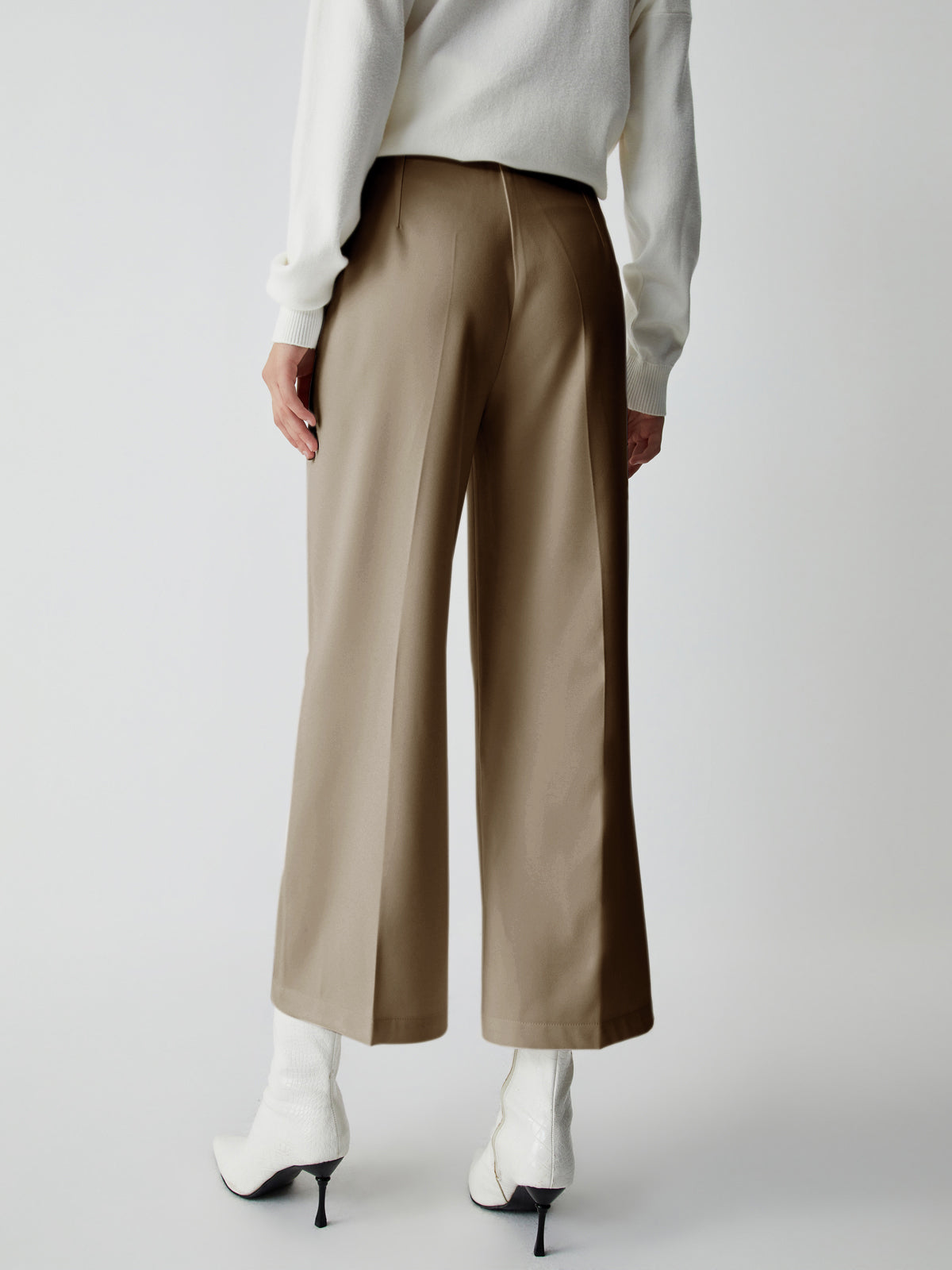 Elegante Wide Leg Culotte Broek