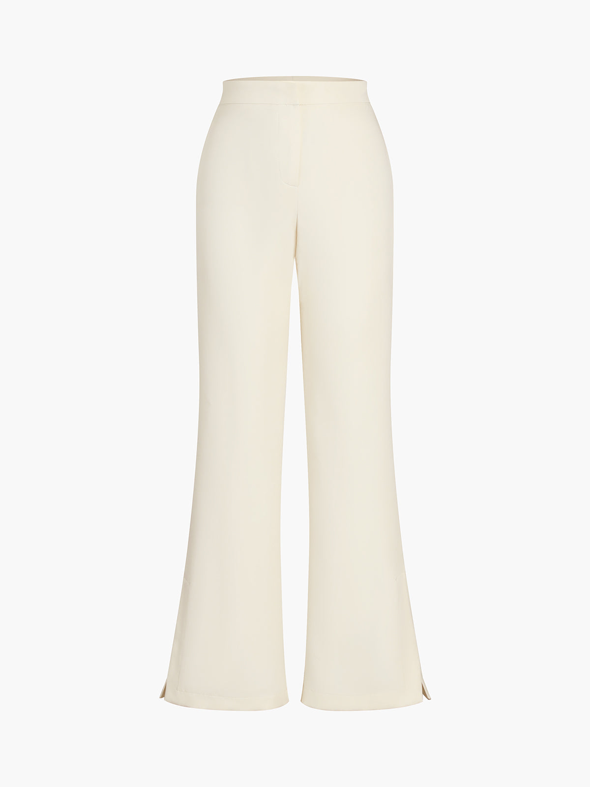 Effen rechte broek