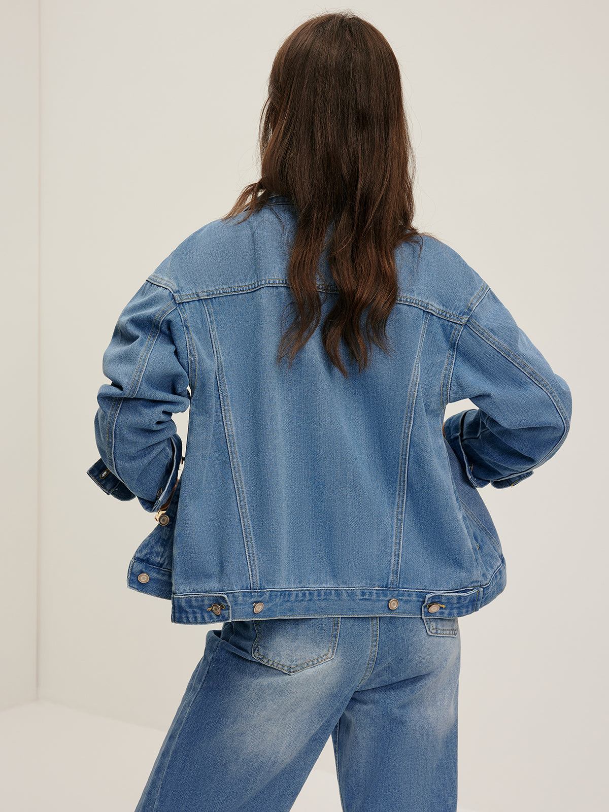Raverya - Revers Zakken Denim Jacket
