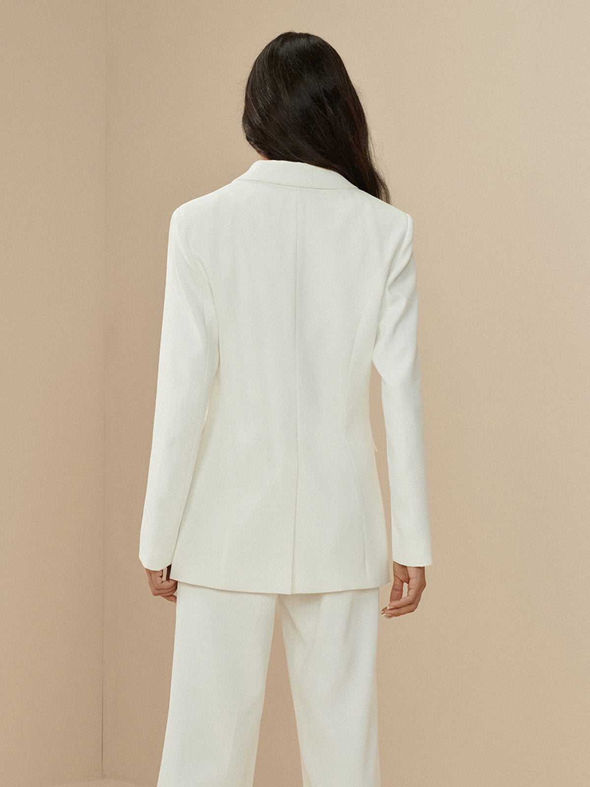 Raverya - Piping Button Lapel Blazer