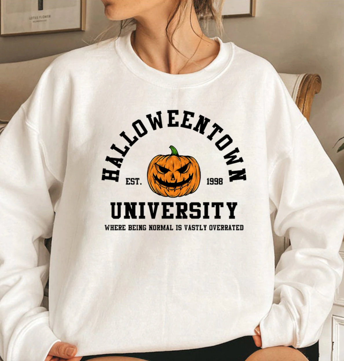 Halloween University Sweater