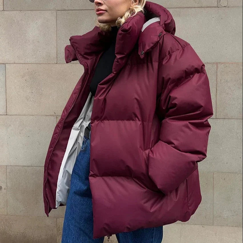 Raverya - Oversized Pufferjas Voor Dames