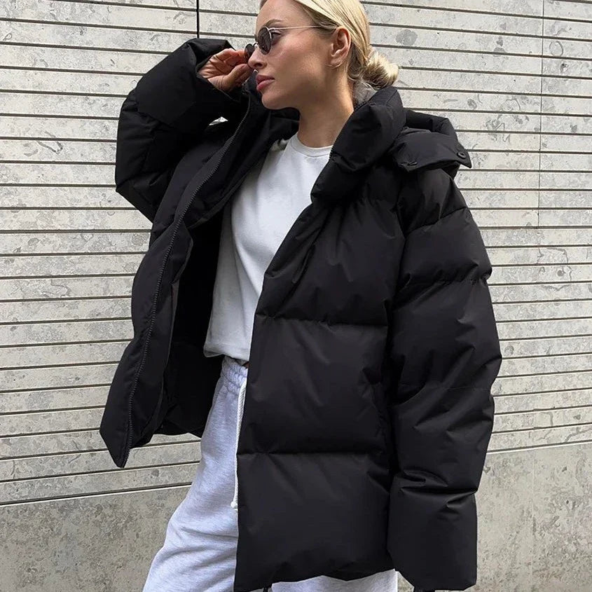 Raverya - Oversized Pufferjas Voor Dames