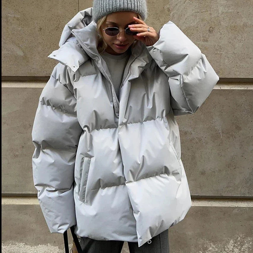 Raverya - Oversized Pufferjas Voor Dames