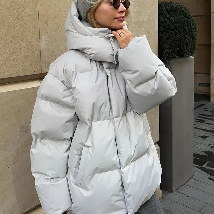 Raverya - Oversized Pufferjas Voor Dames