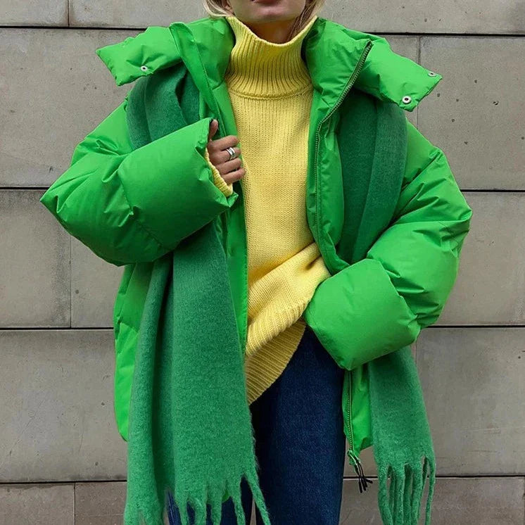 Raverya - Oversized Pufferjas Voor Dames