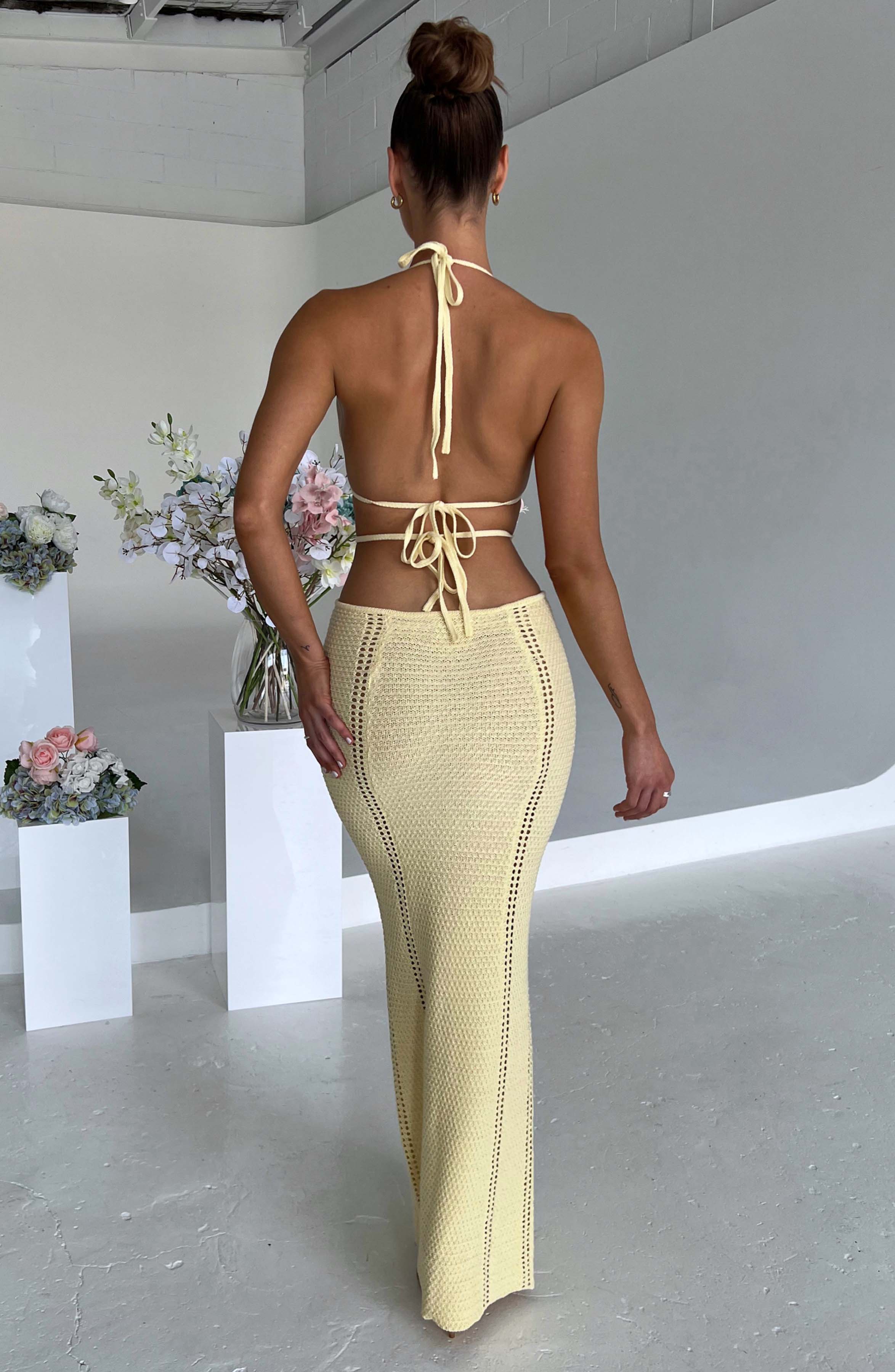 Raverya Maxi Jurk- Blush