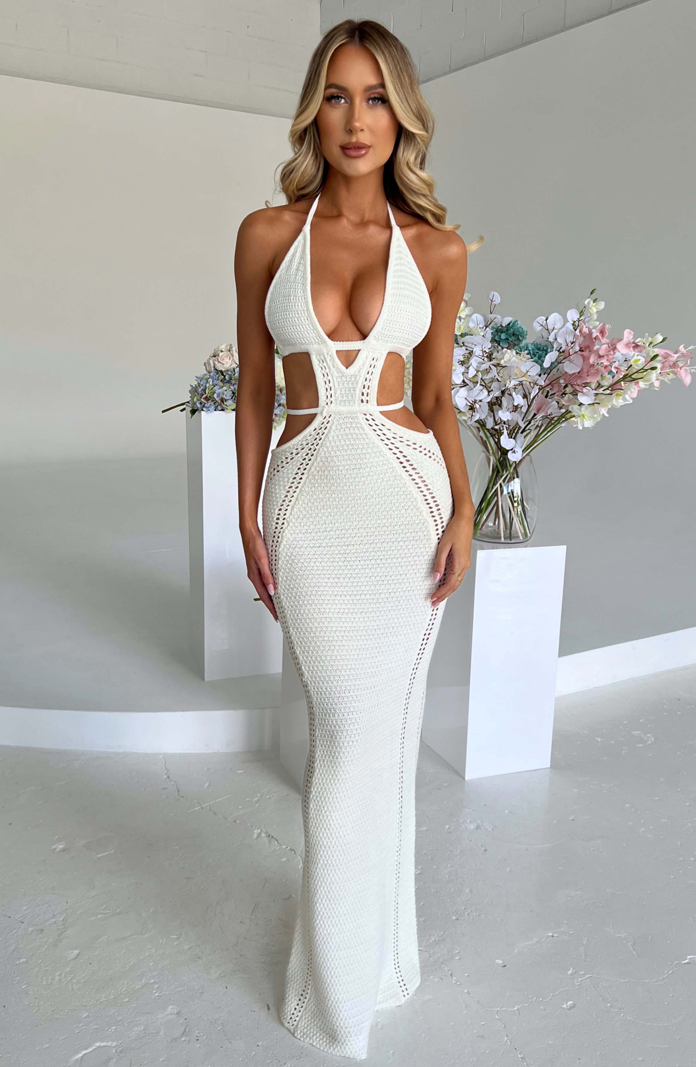 Raverya Maxi Jurk- Blush