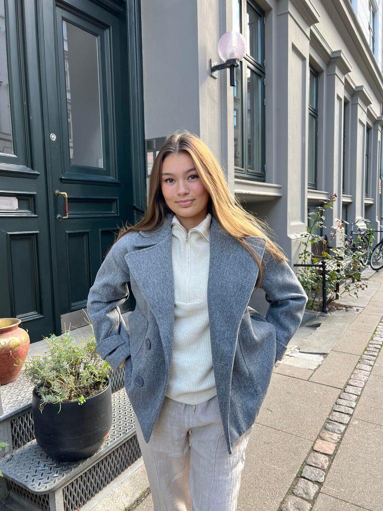 Raverya – Klassieke Dubbelknoop Peacoat