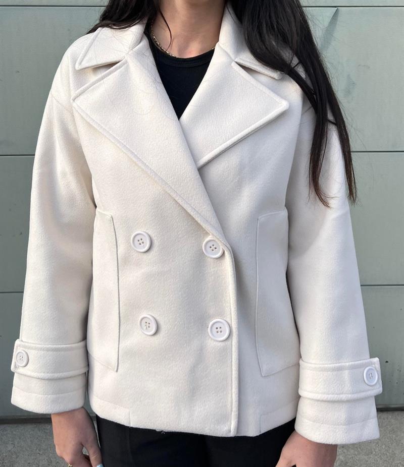 Raverya – Klassieke Dubbelknoop Peacoat