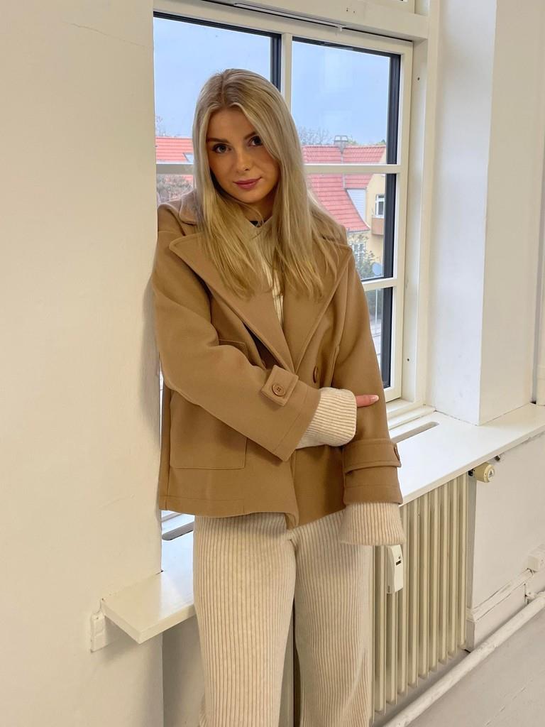 Raverya – Klassieke Dubbelknoop Peacoat