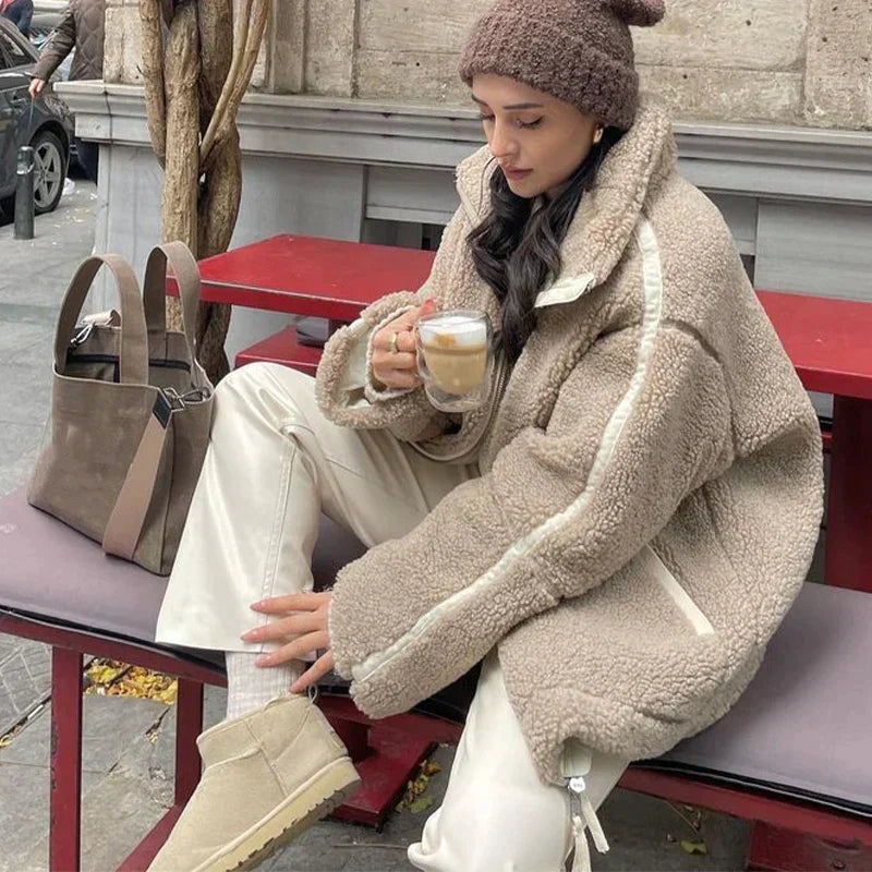 Raverya - TeddyFleece Cozy Coat