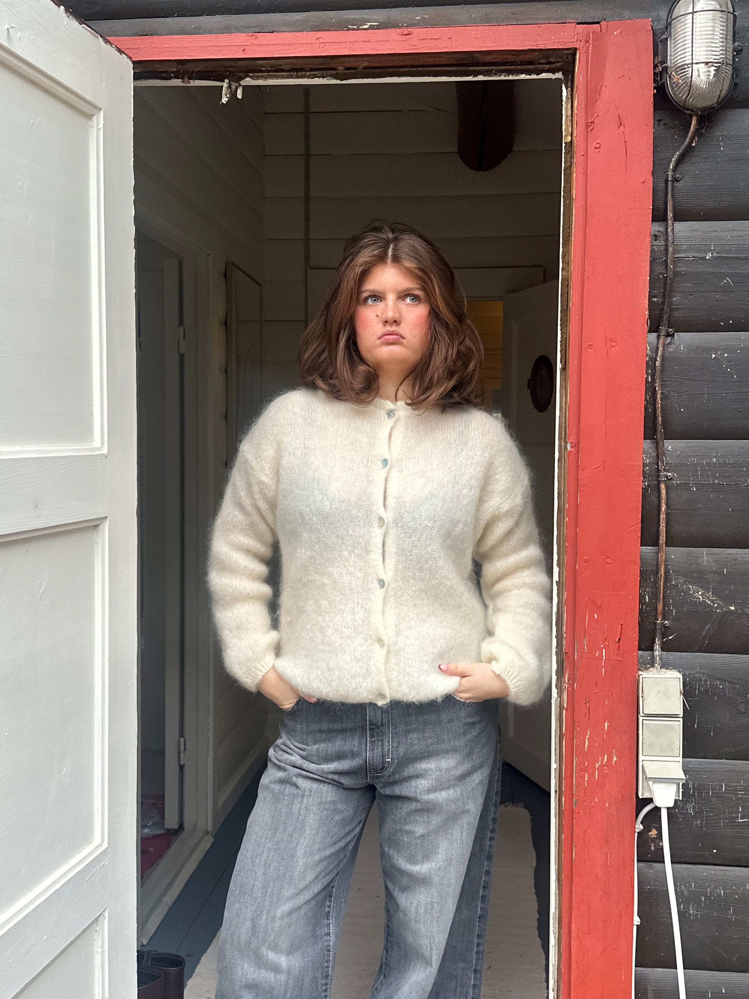 Raverya - Zachte Mohair Cardigan voor Dames