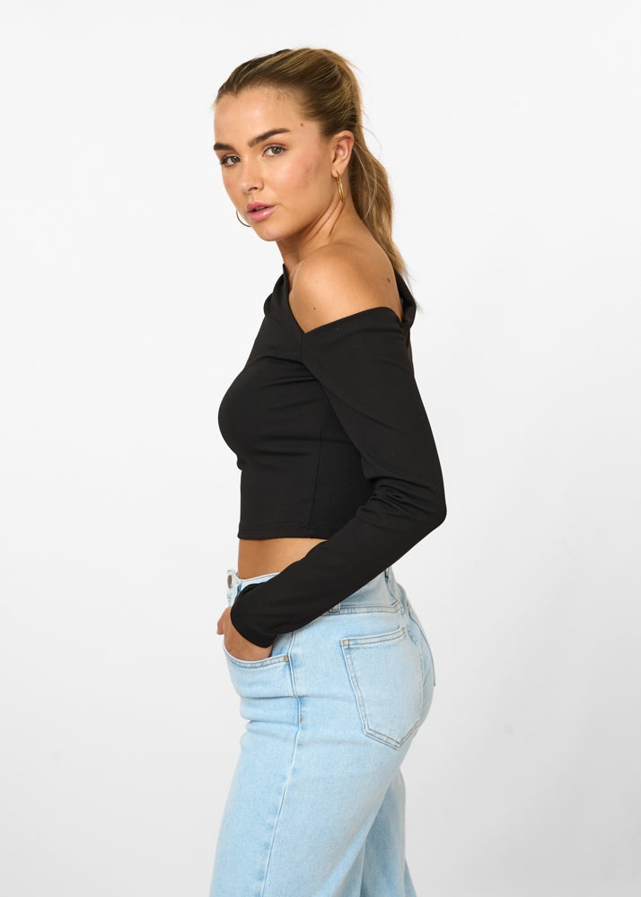 One-Shoulder Top Dames