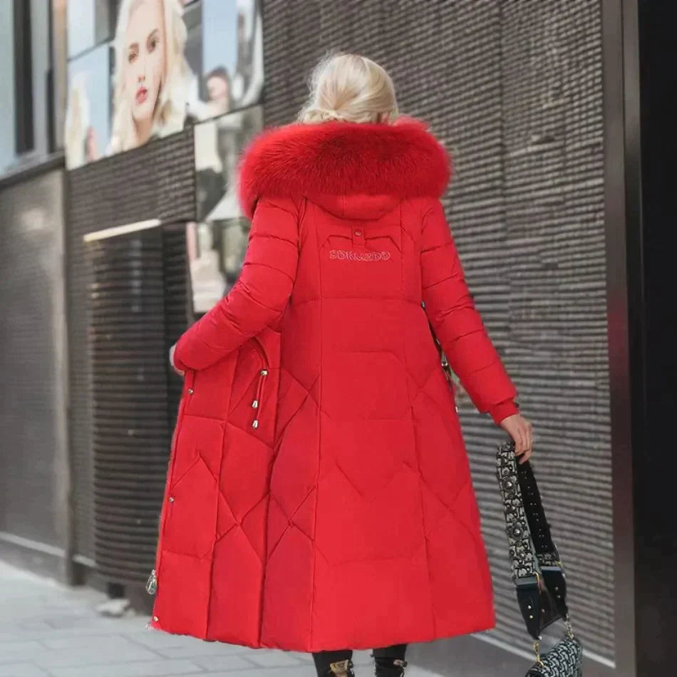 Raverya - Puffer Jas met Imitatiebont
