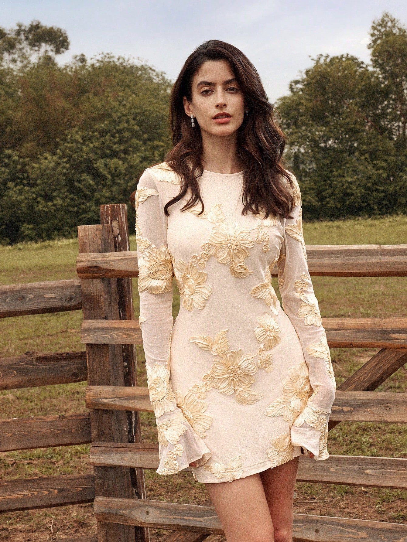 Raverya- Rugloze Jurk Dames