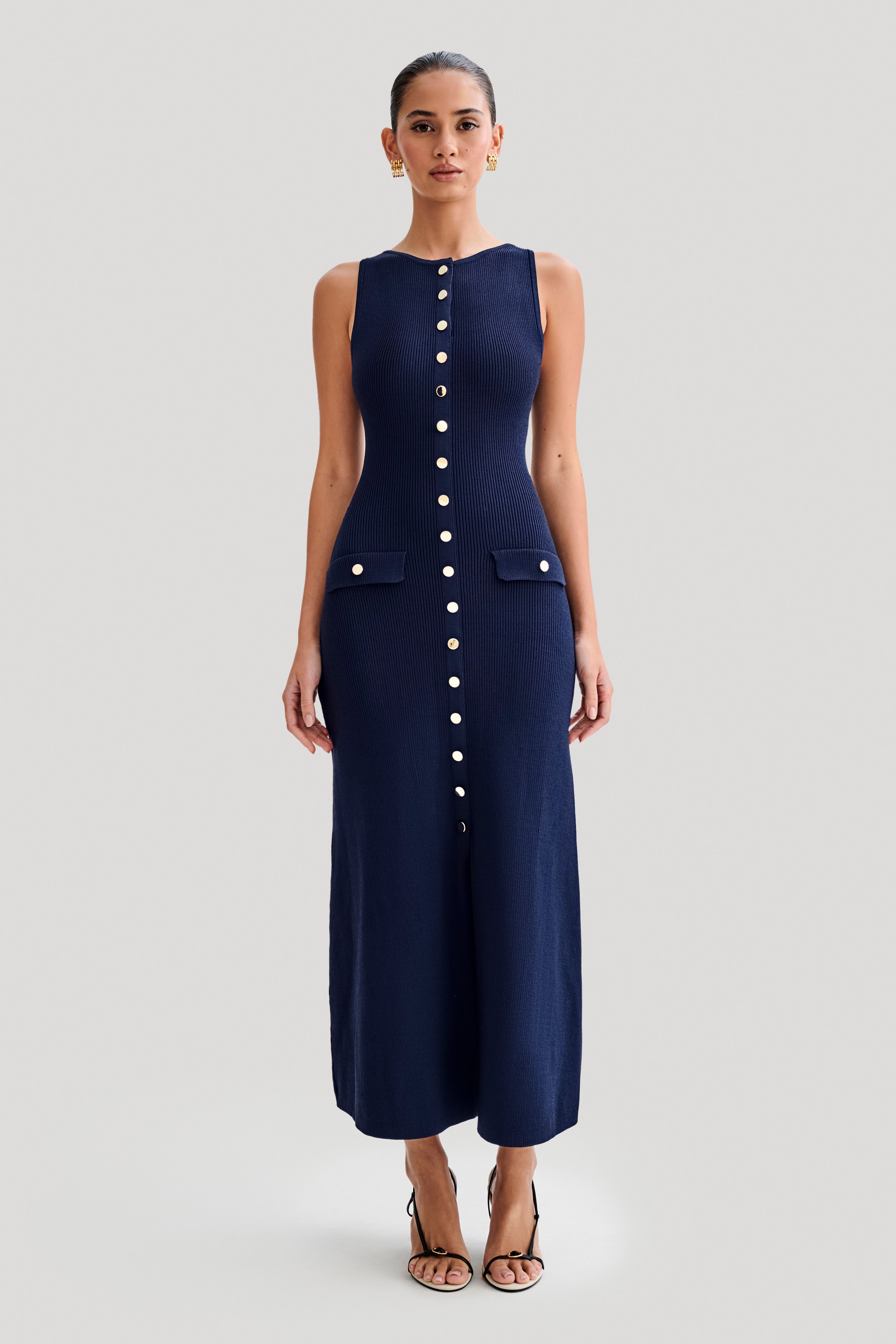 Raverya- Mouwloze Maxi Jurk