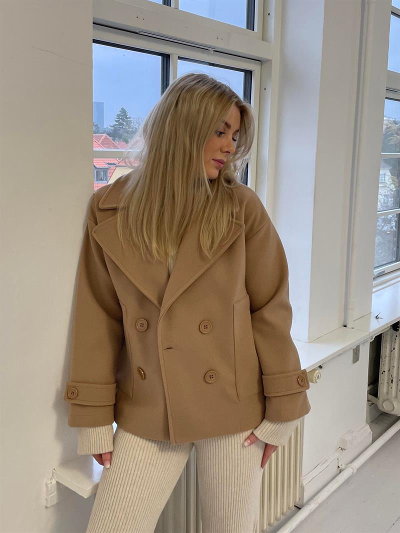 Raverya – Klassieke Dubbelknoop Peacoat