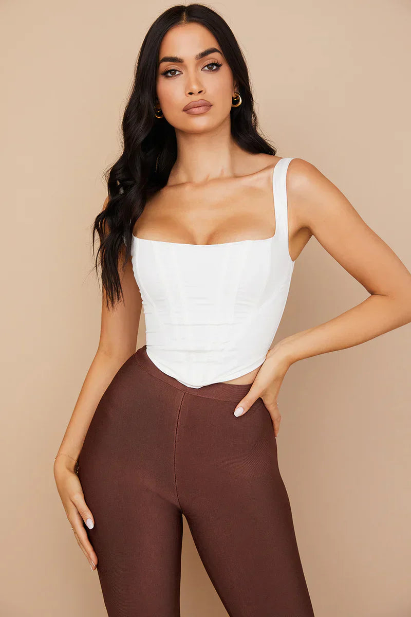 Korset Top Wit