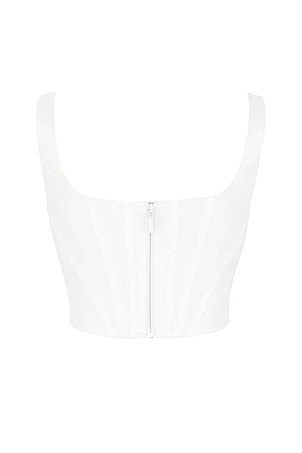 Korset Top Wit