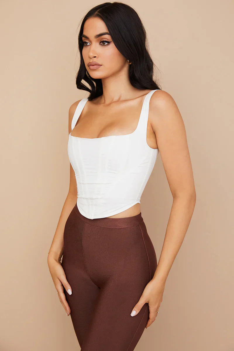 Korset Top Wit