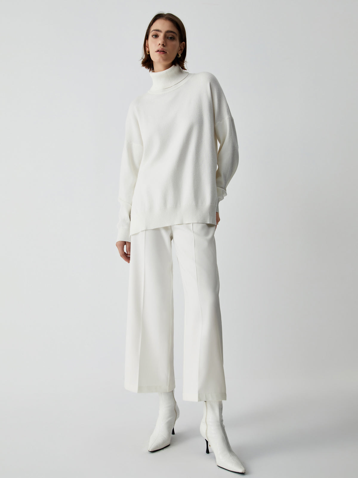 Elegante Wide Leg Culotte Broek