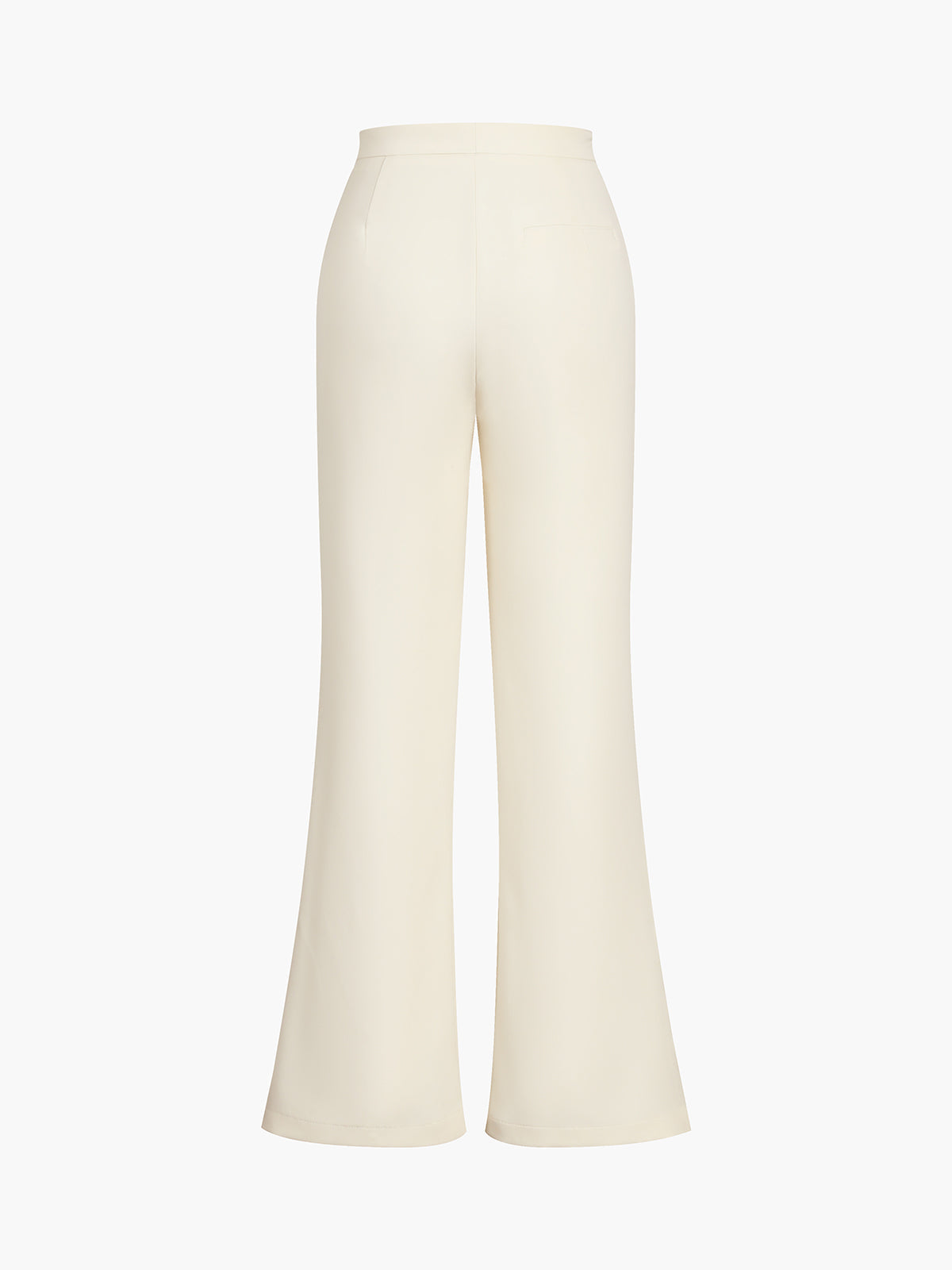 Effen rechte broek