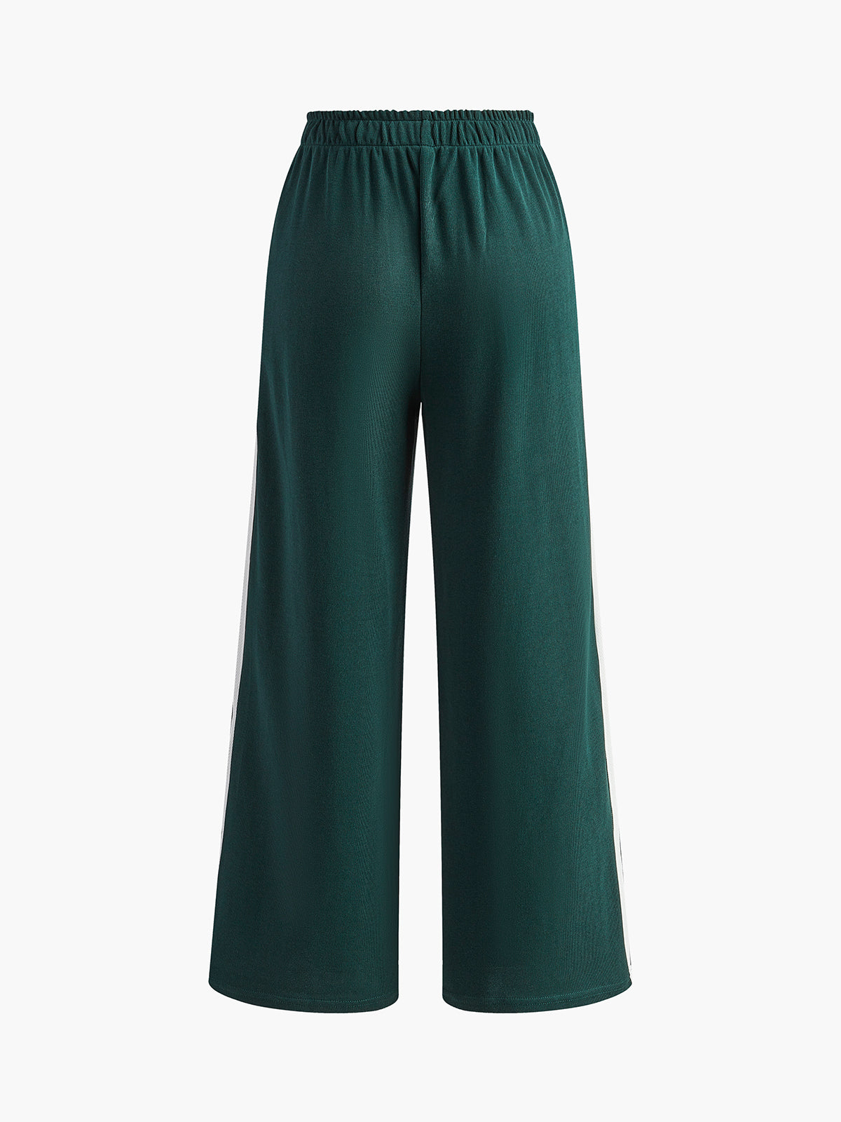 Casual Gestreepte Patchwork Broek