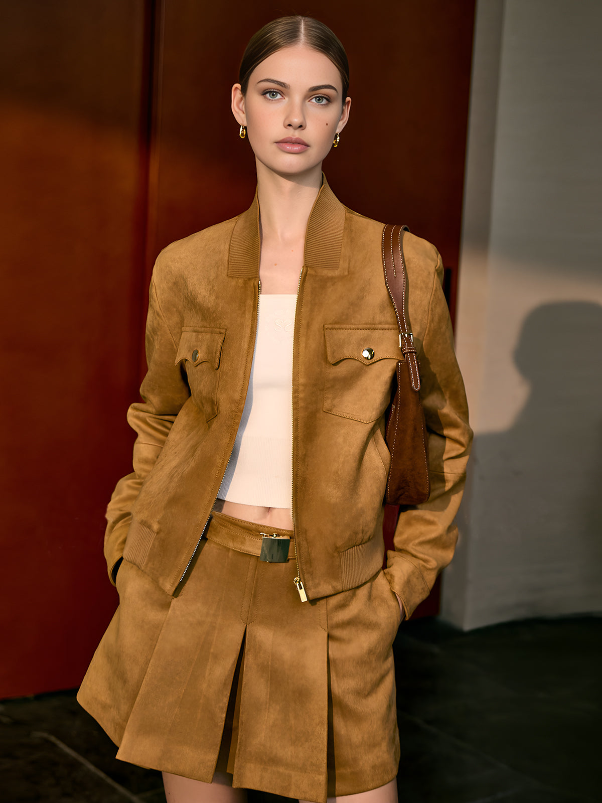 Raverya - Suède Rits Jacket&nbsp;