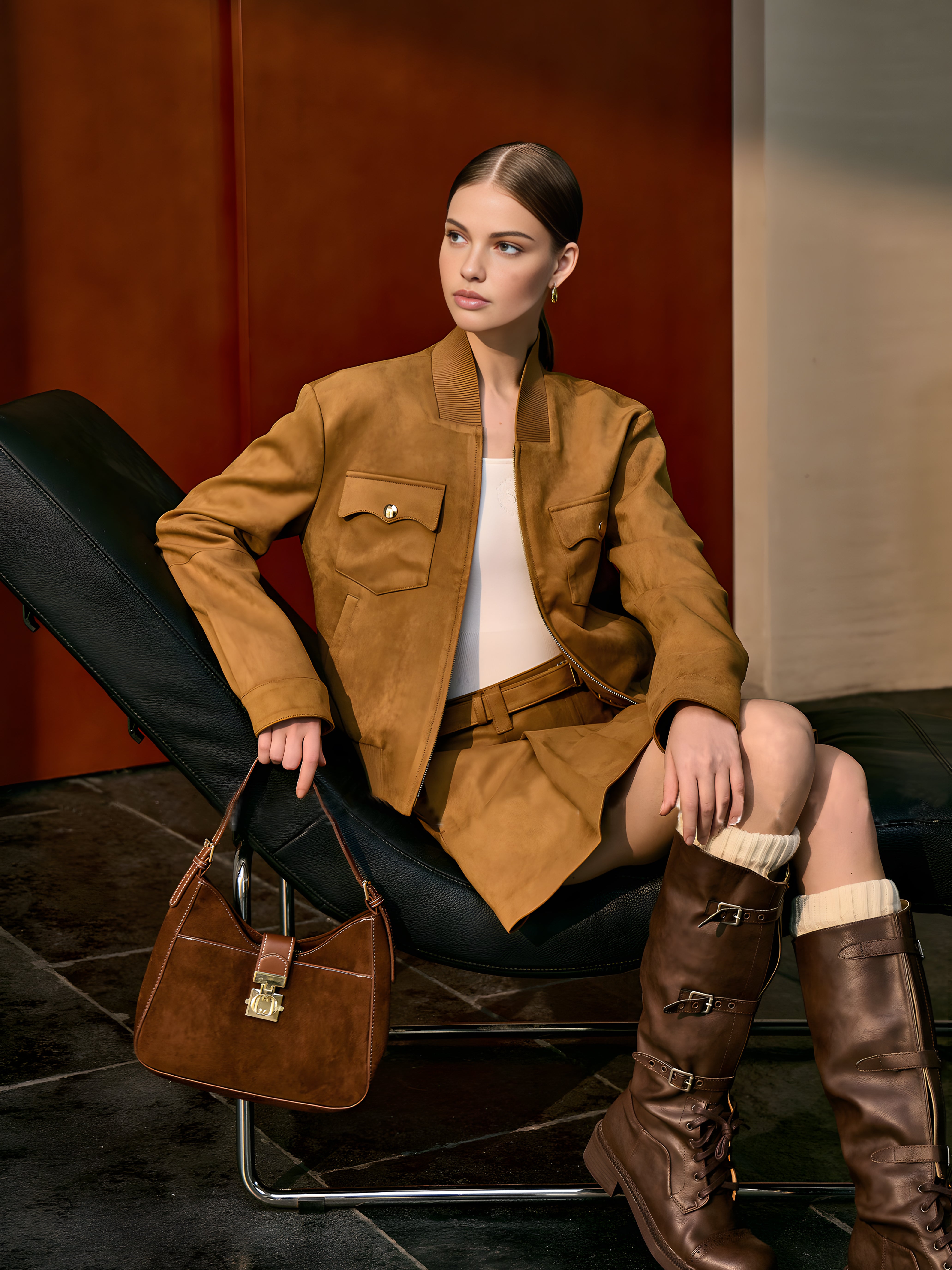 Raverya - Suède Rits Jacket&nbsp;