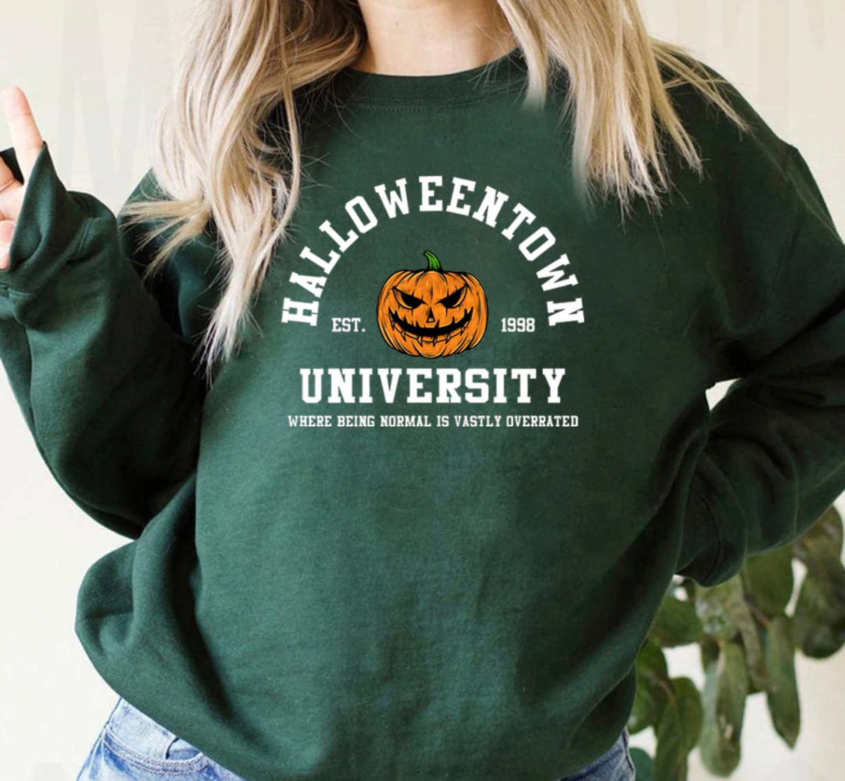 Halloween University Sweater