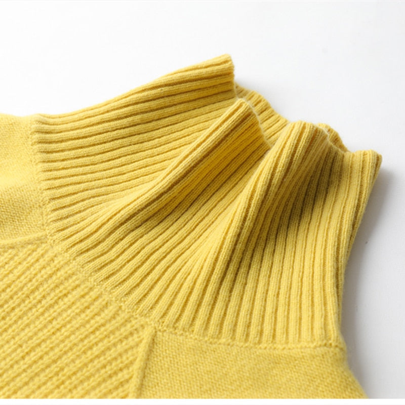 Pullover Trui met Rolkraag - Casual Chic en Veelzijdig