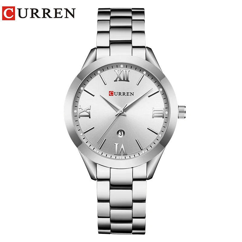 Curren Gouden Horloge Vrouwen Horloges Dames Creatieve Staal Vrouwen Armband Horloges Vrouwelijke Klok Relogio Feminino Montre Femme