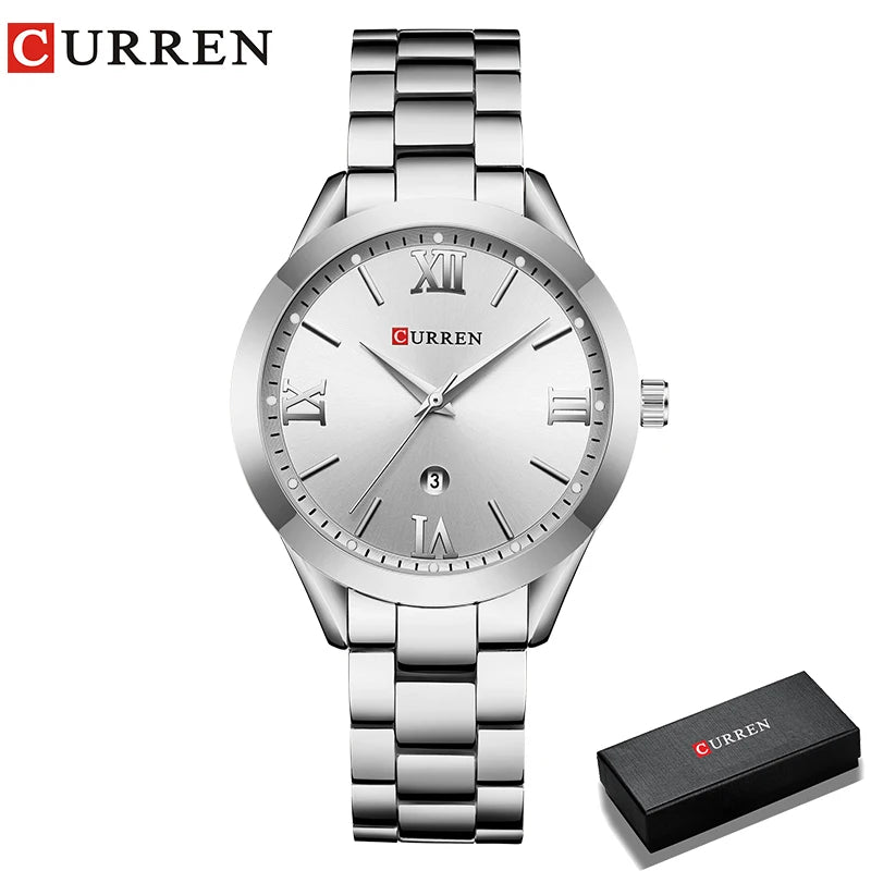 Curren Gouden Horloge Vrouwen Horloges Dames Creatieve Staal Vrouwen Armband Horloges Vrouwelijke Klok Relogio Feminino Montre Femme