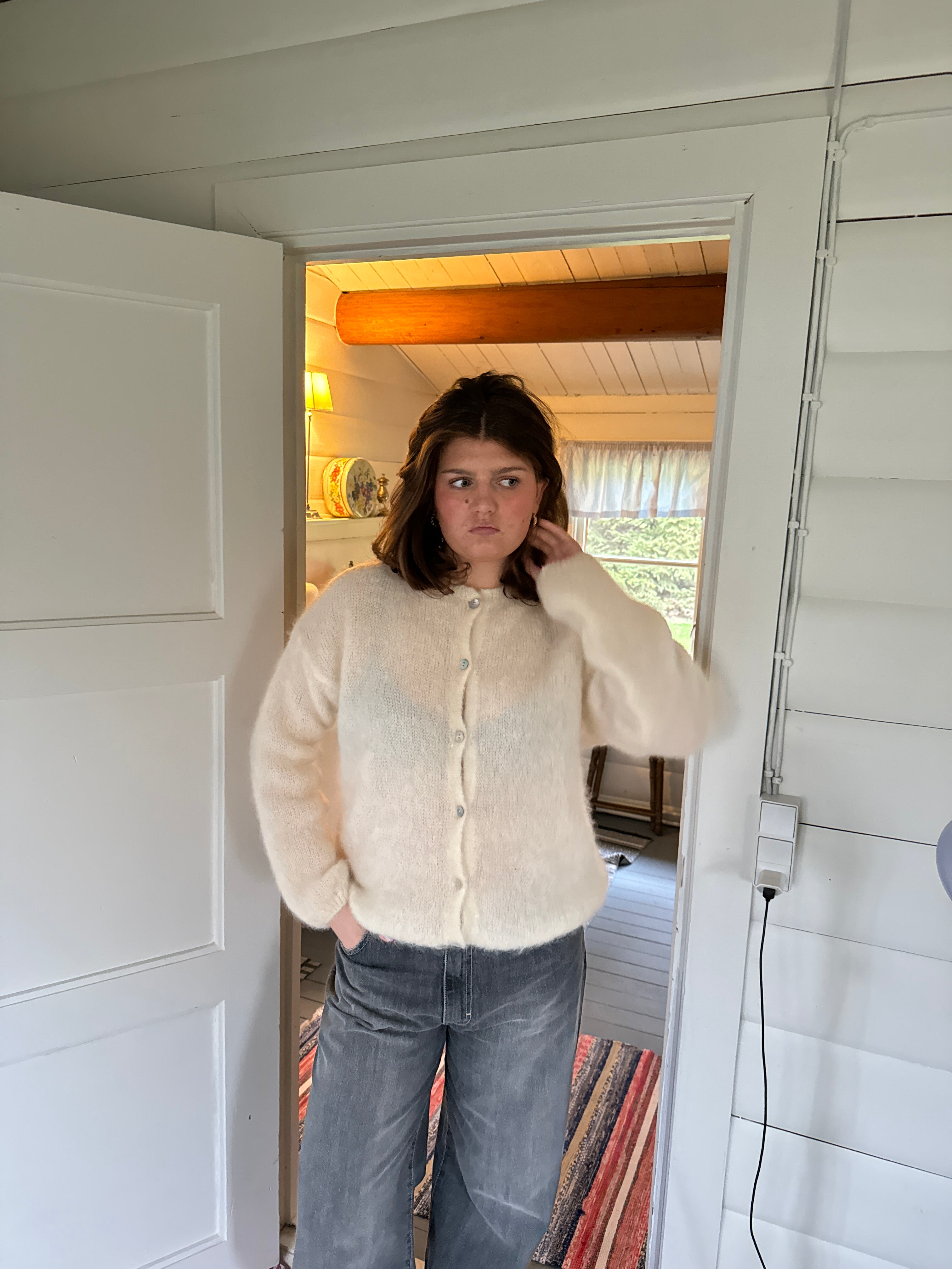Raverya - Zachte Mohair Cardigan voor Dames