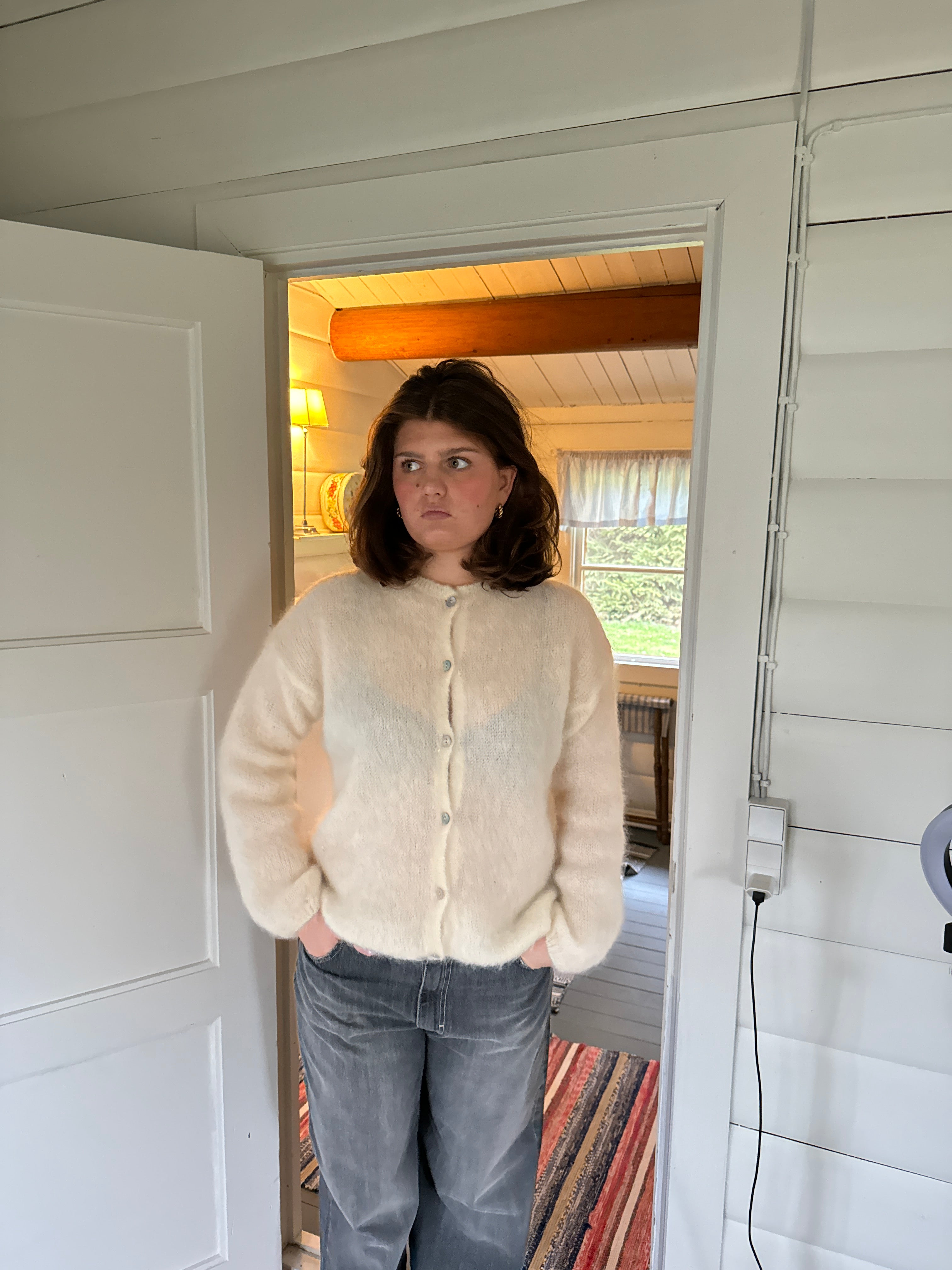 Raverya - Zachte Mohair Cardigan voor Dames