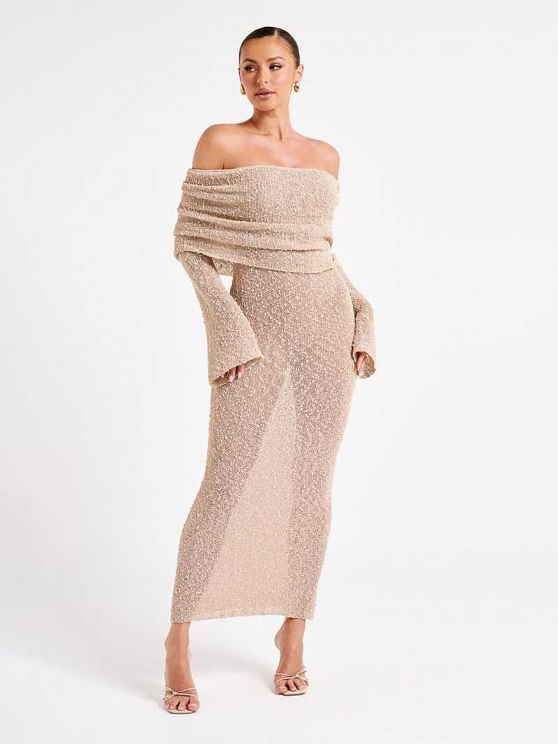 Raverya - doorzichtige Maxi Dress