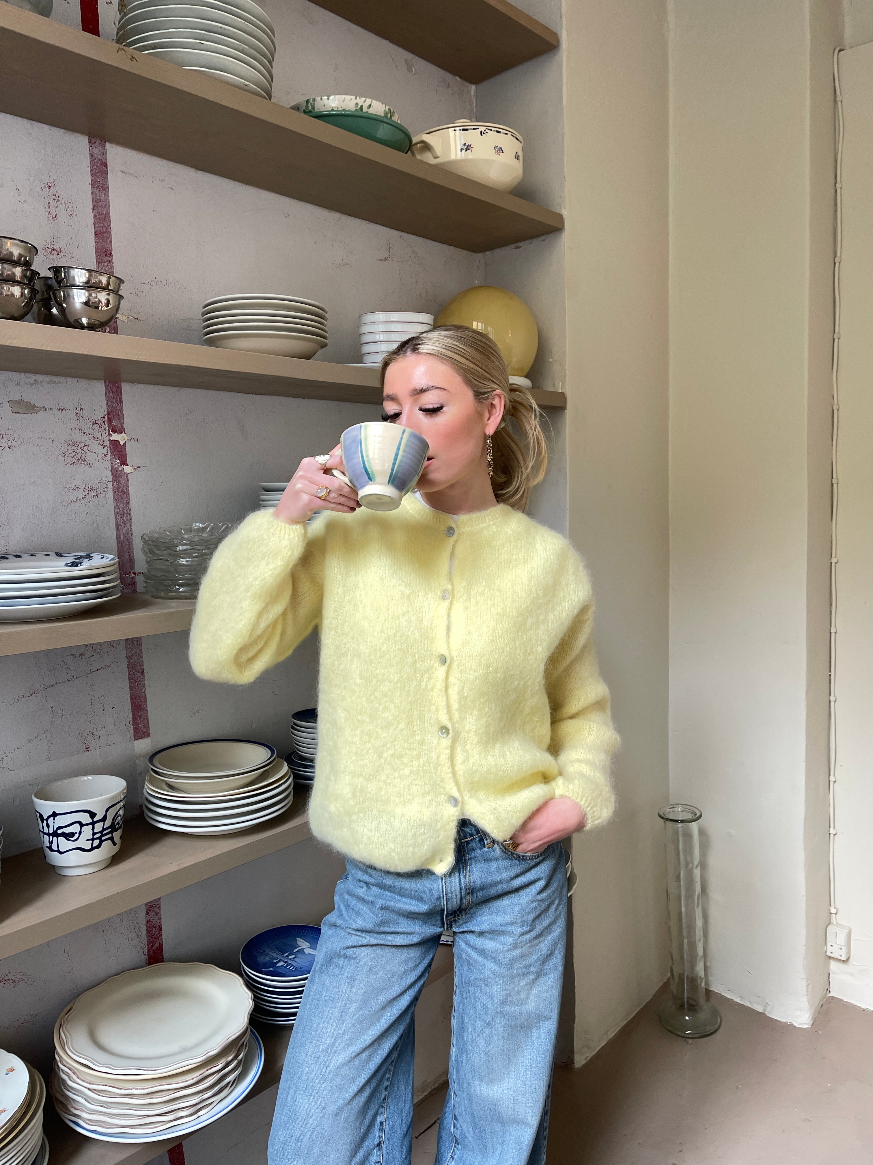 Raverya - Zachte Mohair Cardigan voor Dames