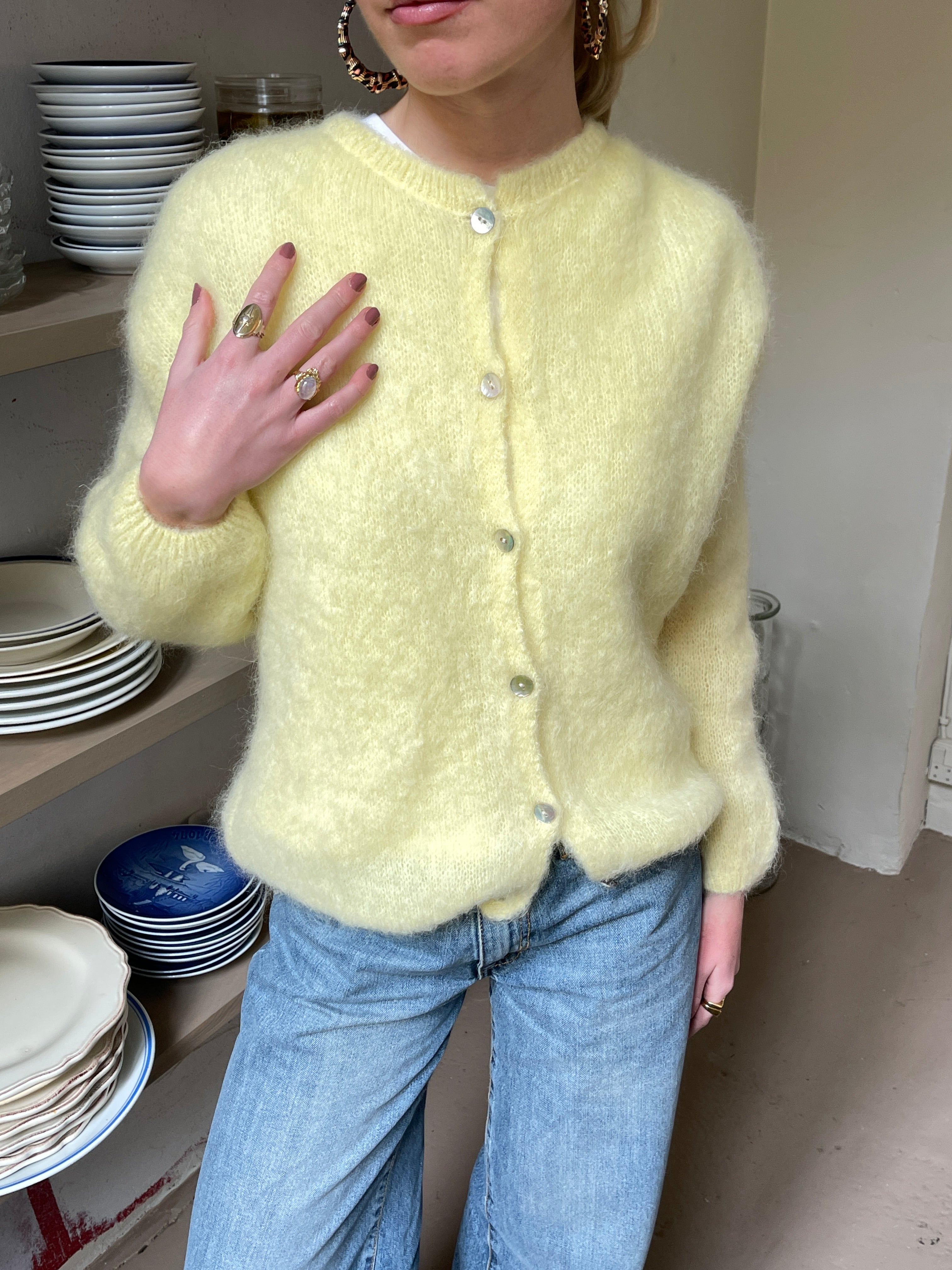 Raverya - Zachte Mohair Cardigan voor Dames