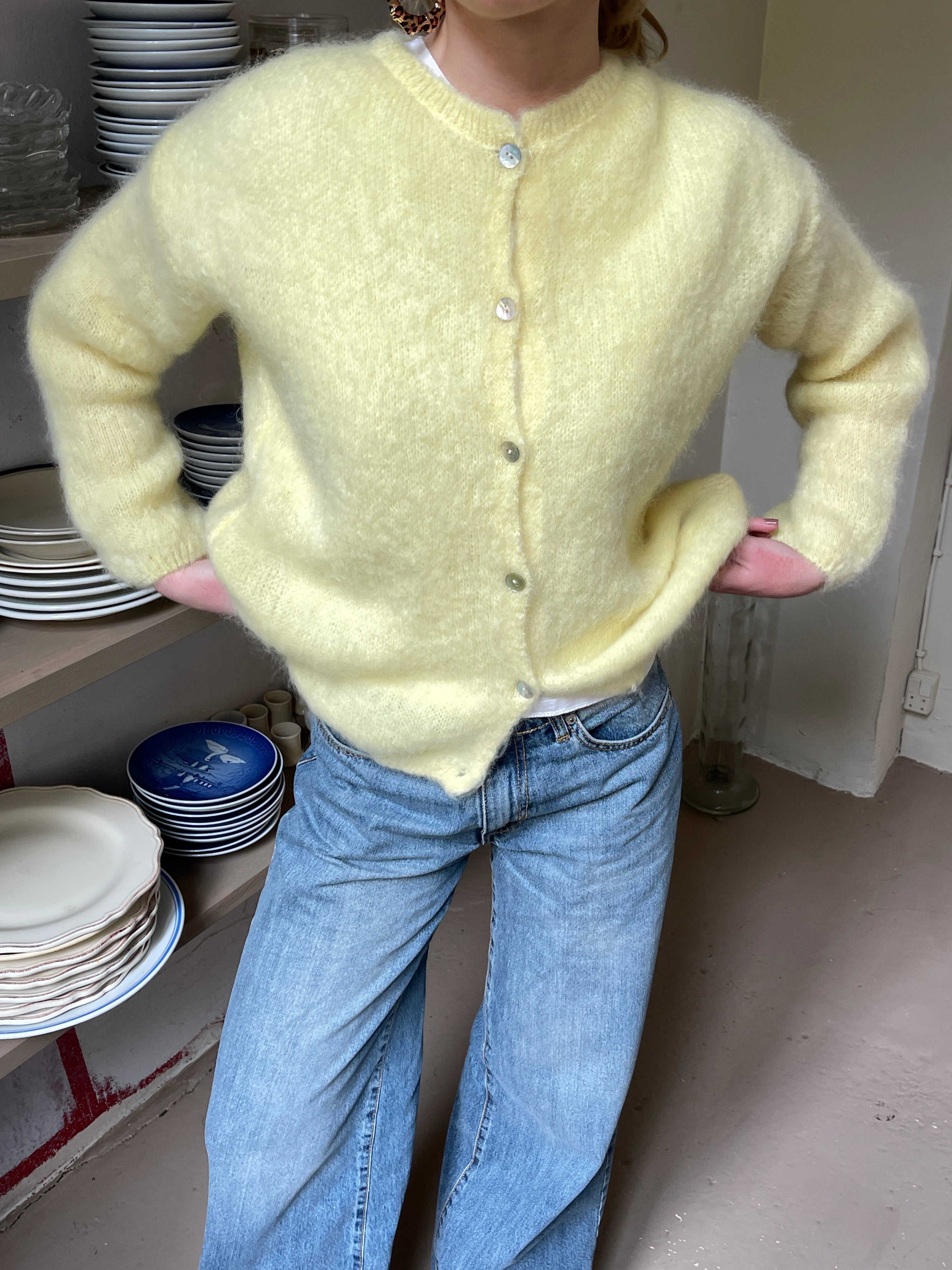 Raverya - Zachte Mohair Cardigan voor Dames