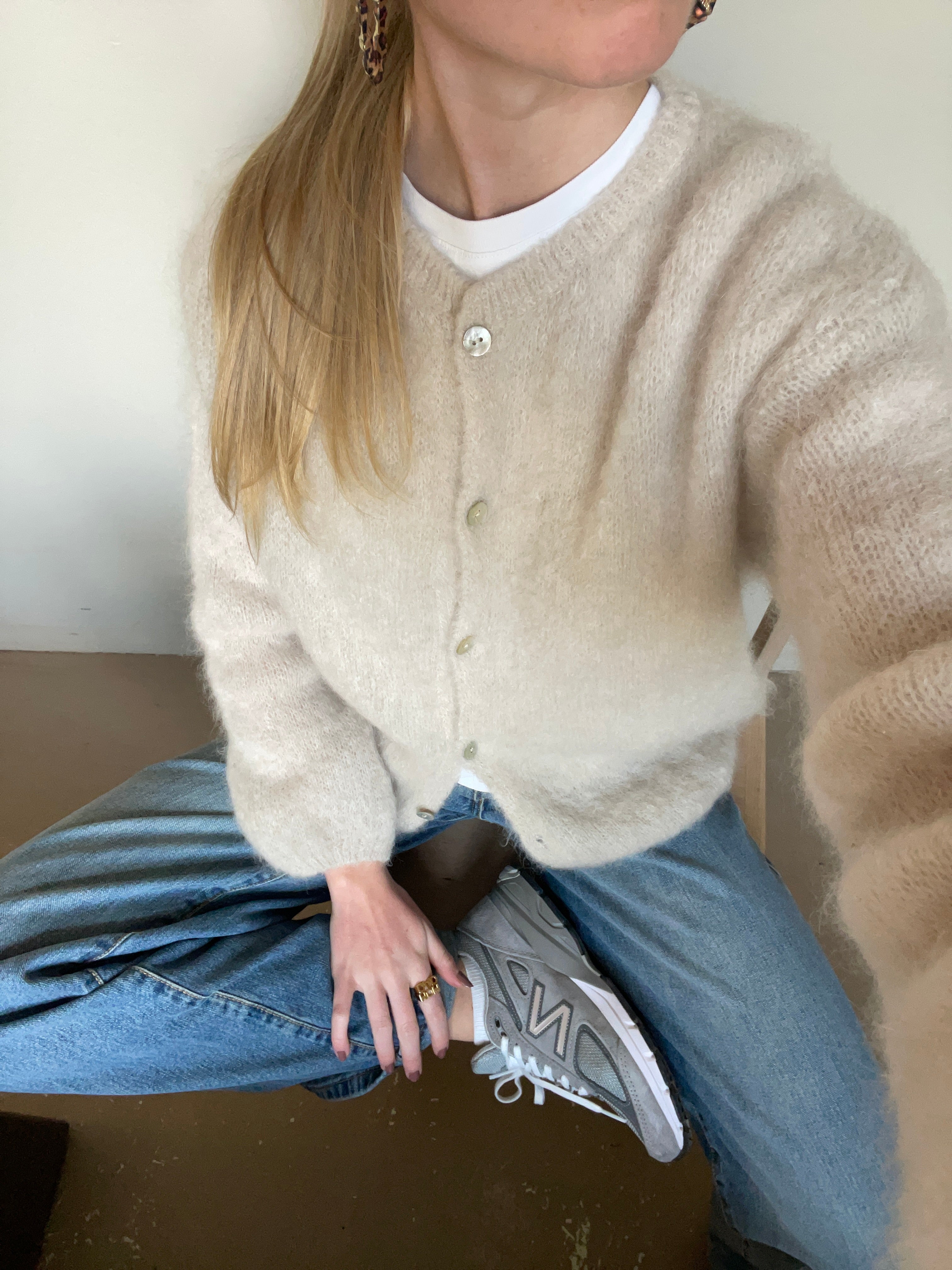 Raverya - Zachte Mohair Cardigan voor Dames