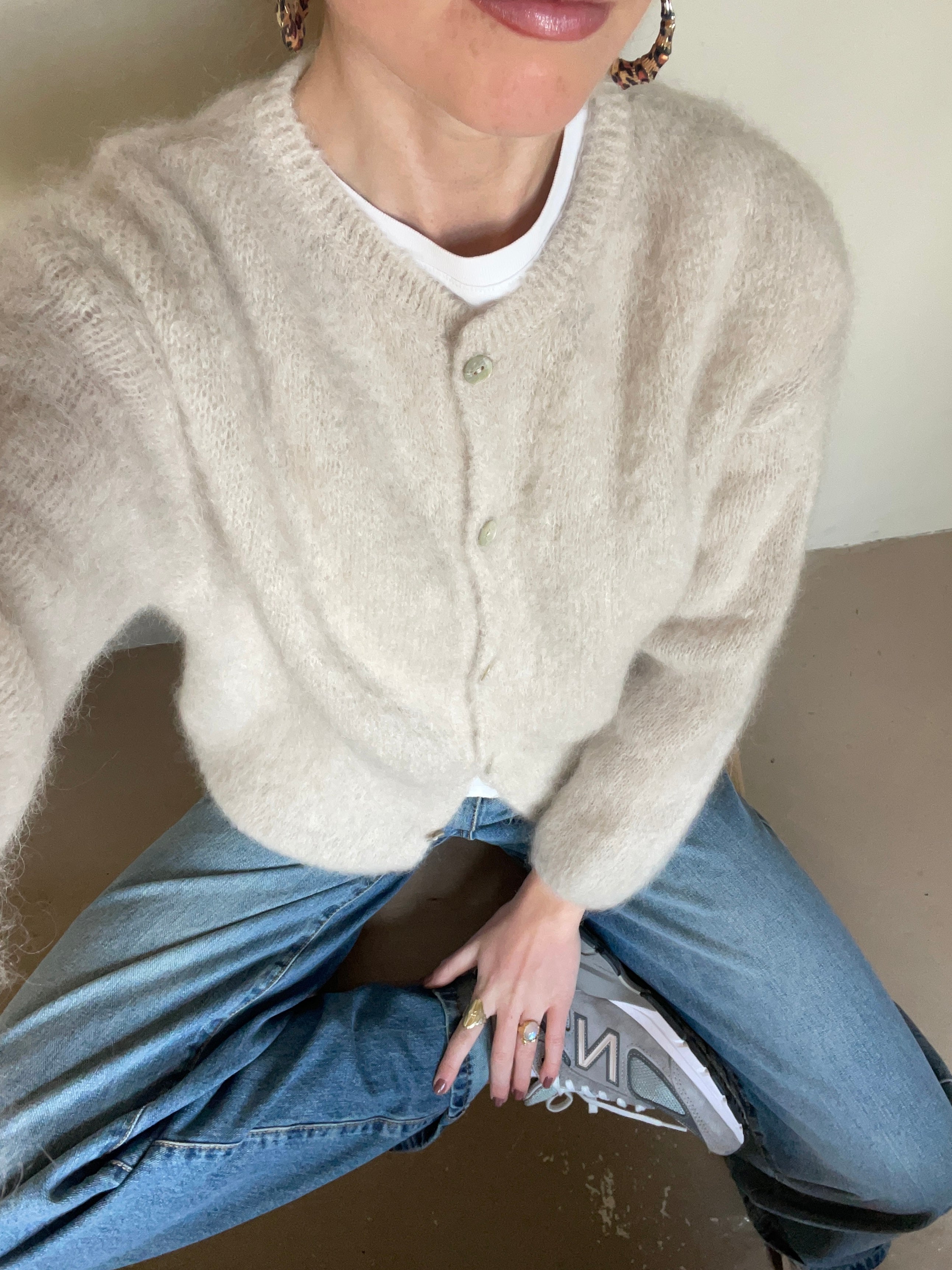 Raverya - Zachte Mohair Cardigan voor Dames
